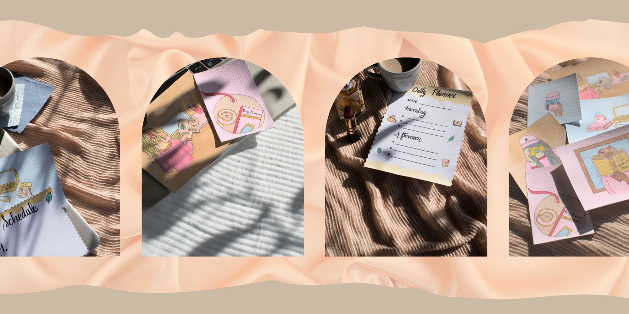 Example of some of the pretty styled stock images available in the shop.