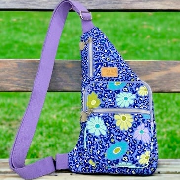Wanderlust Sling with SVG Files (Unisex Travel Sling Bag)