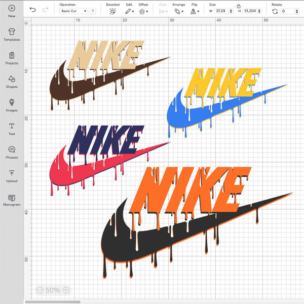 Nike svg vector bundle just do it cricut tshirt swoosh