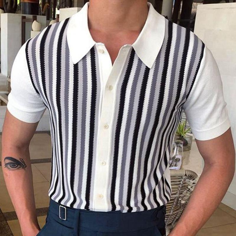 Short Sleeve with Stretch, Slim Fit
