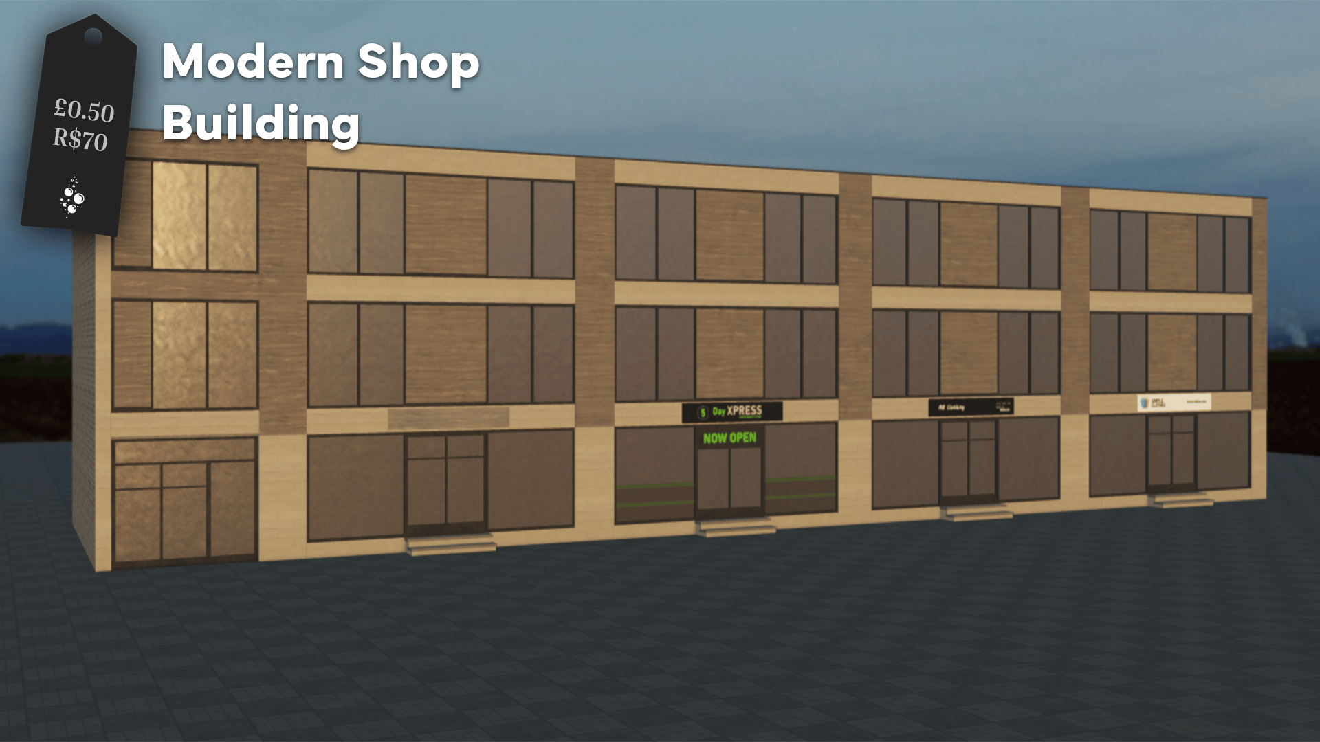Modern Shop Building
