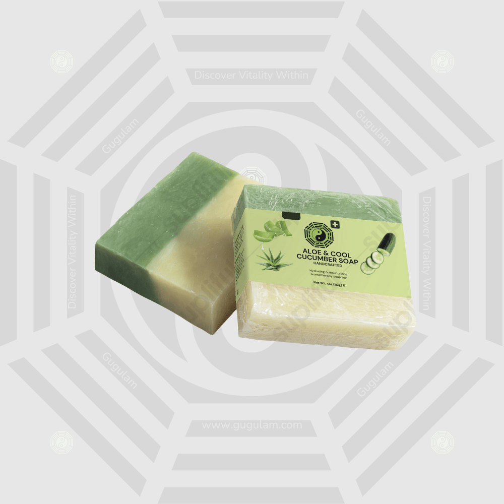 Aloe & Cool Cucumber Aromatherapy Soap Bar