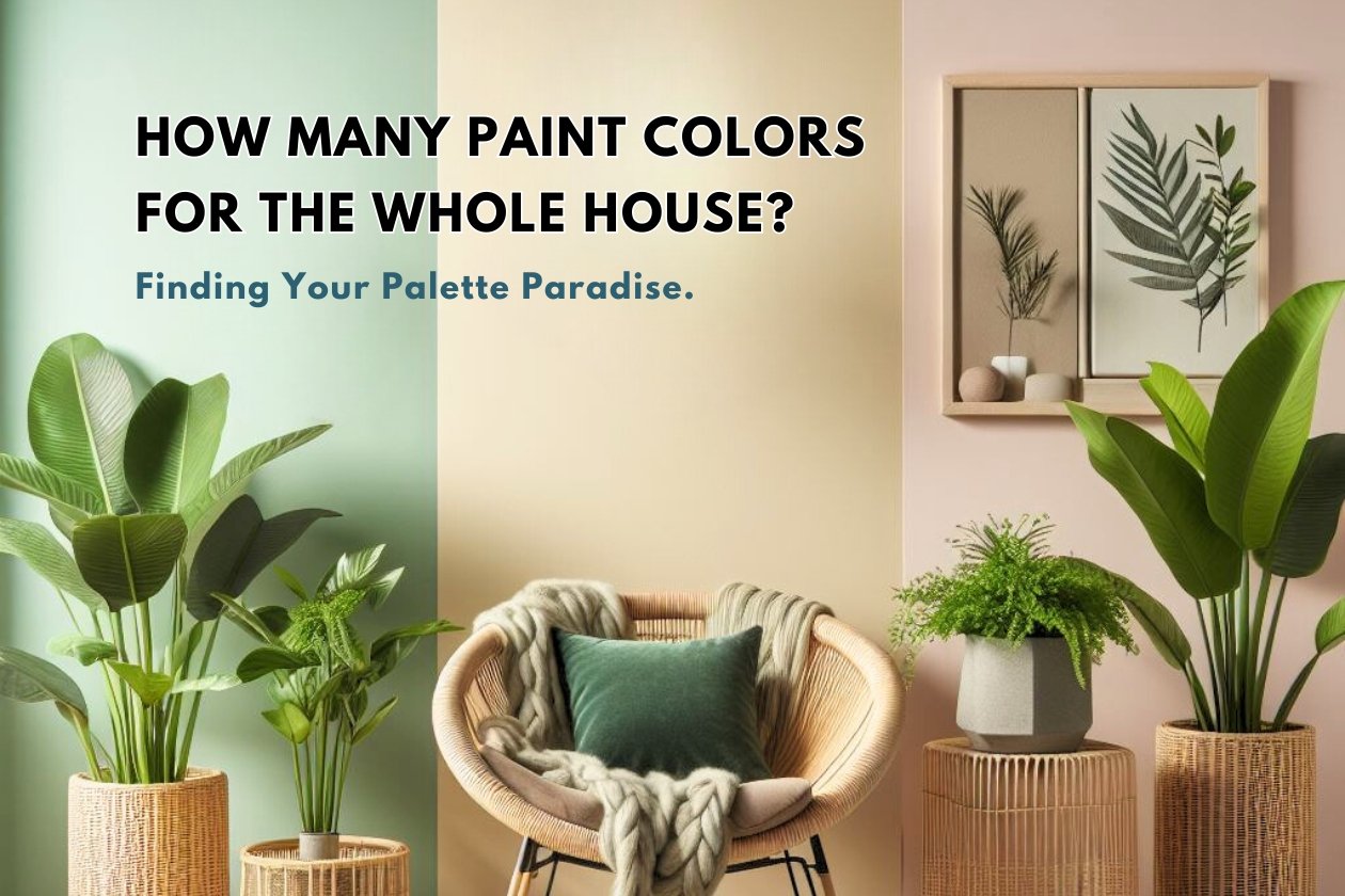 How Many Paint Colors For The Whole House by Lavenia Shash