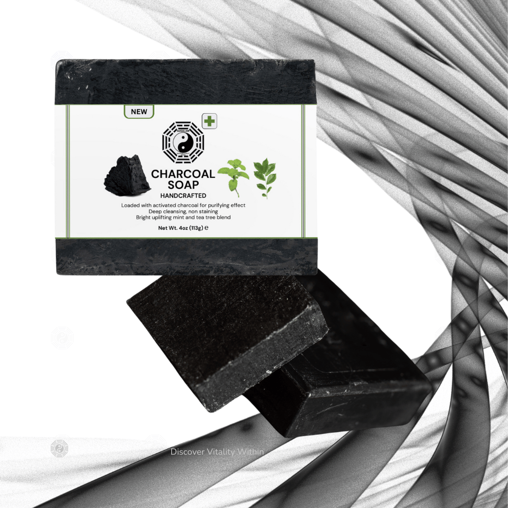 Charcoal Soap Mint-Tea Tree Blend