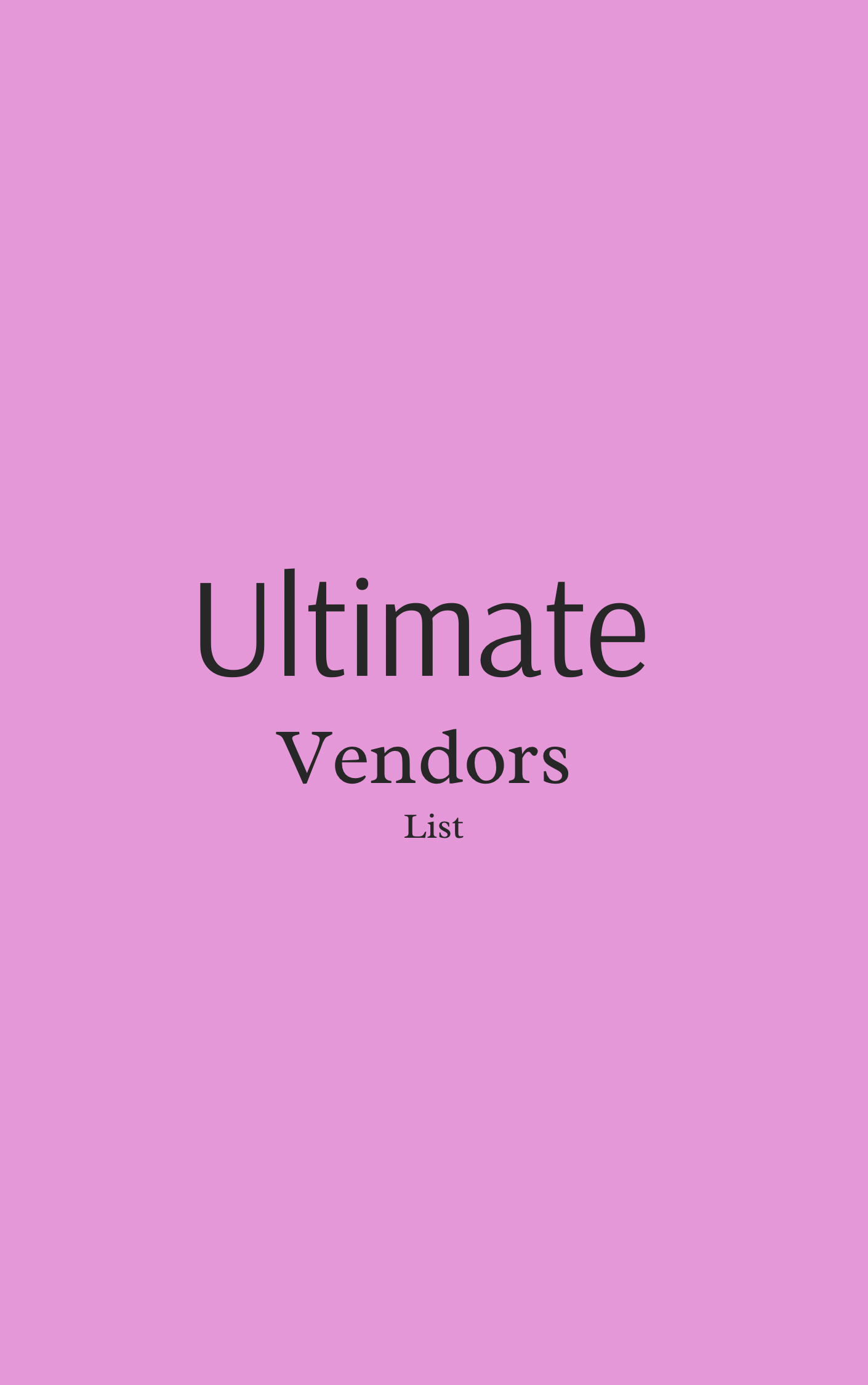 The ultimate vendors list - Payhip