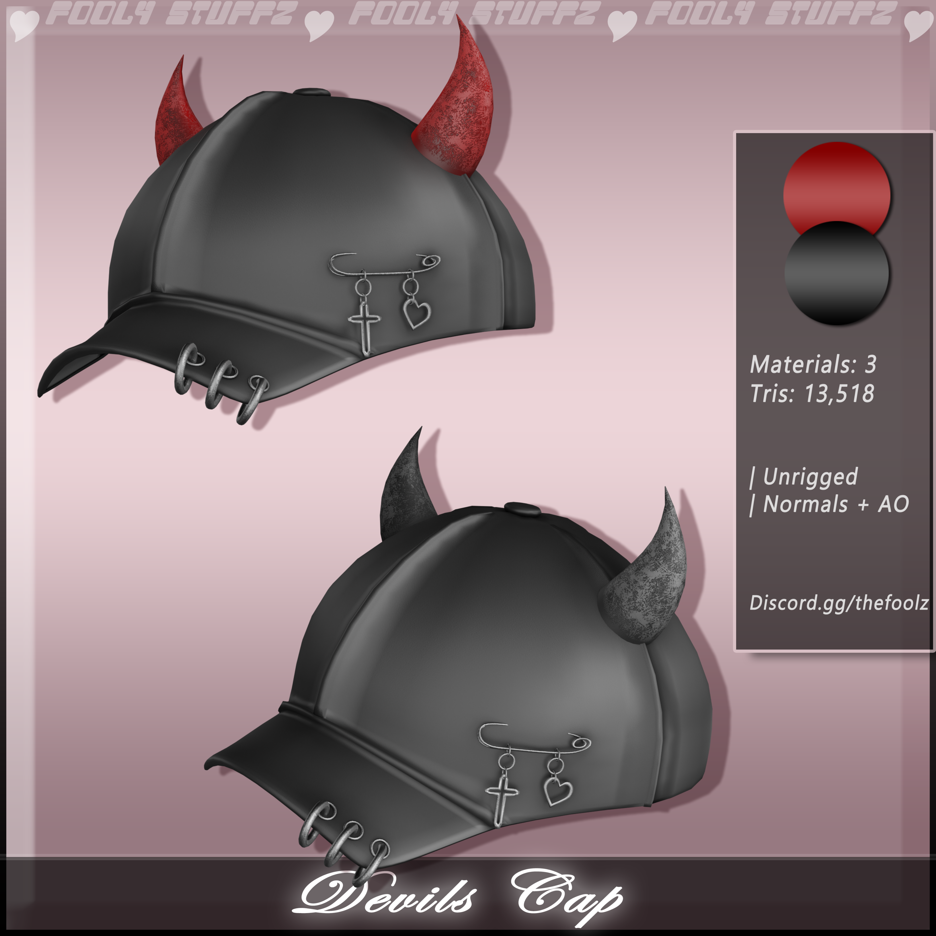 Devils Cap ♡ [Commercial Use] - Payhip