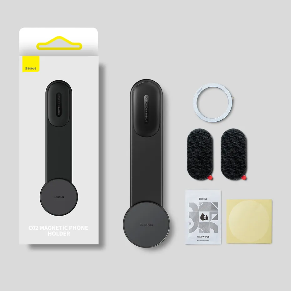 Baseus C02 Bendable Magnetic Car Phone Holder Flexible Mount