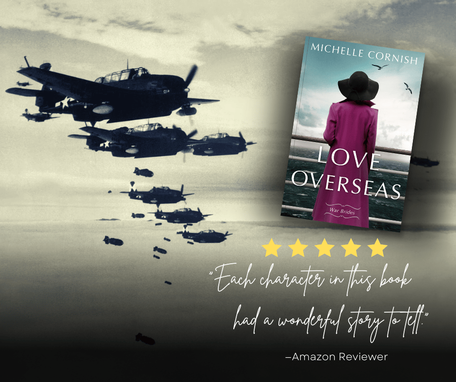 Love Overseas WWII Women's Fiction