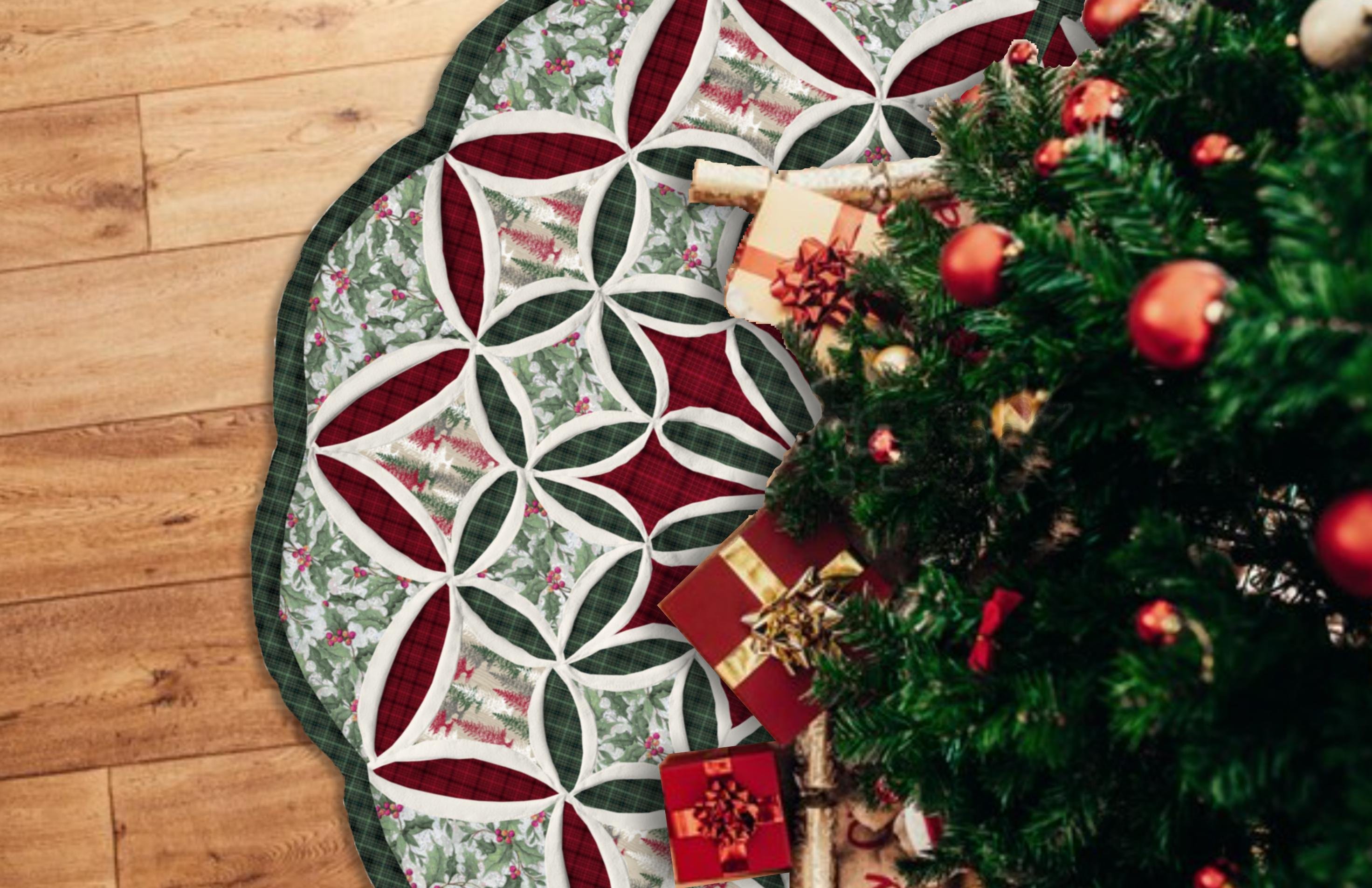 Quilt Window Tree Cathedral Window Quilts Patterns