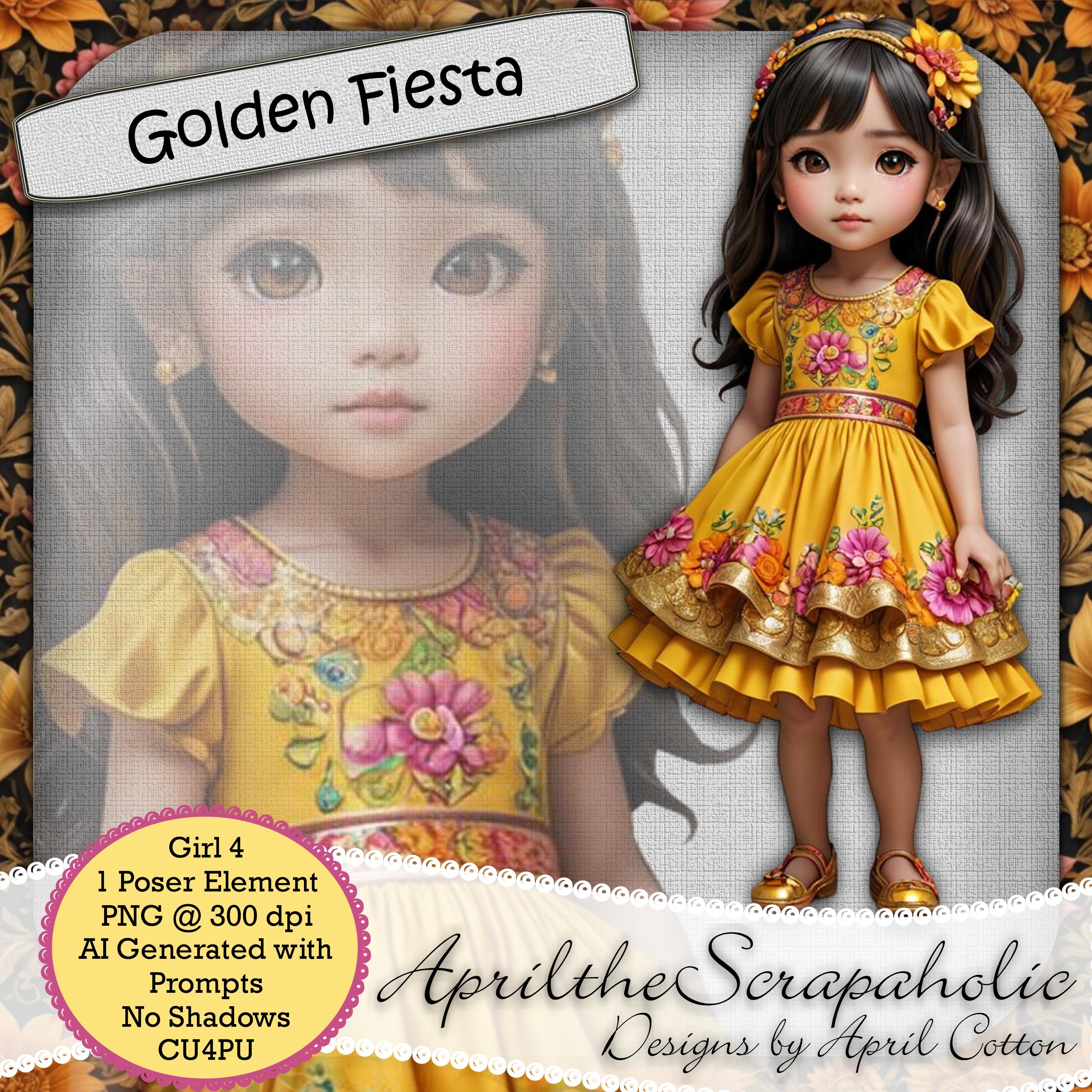 Golden Fiesta - Girl 4 - AICU - Payhip