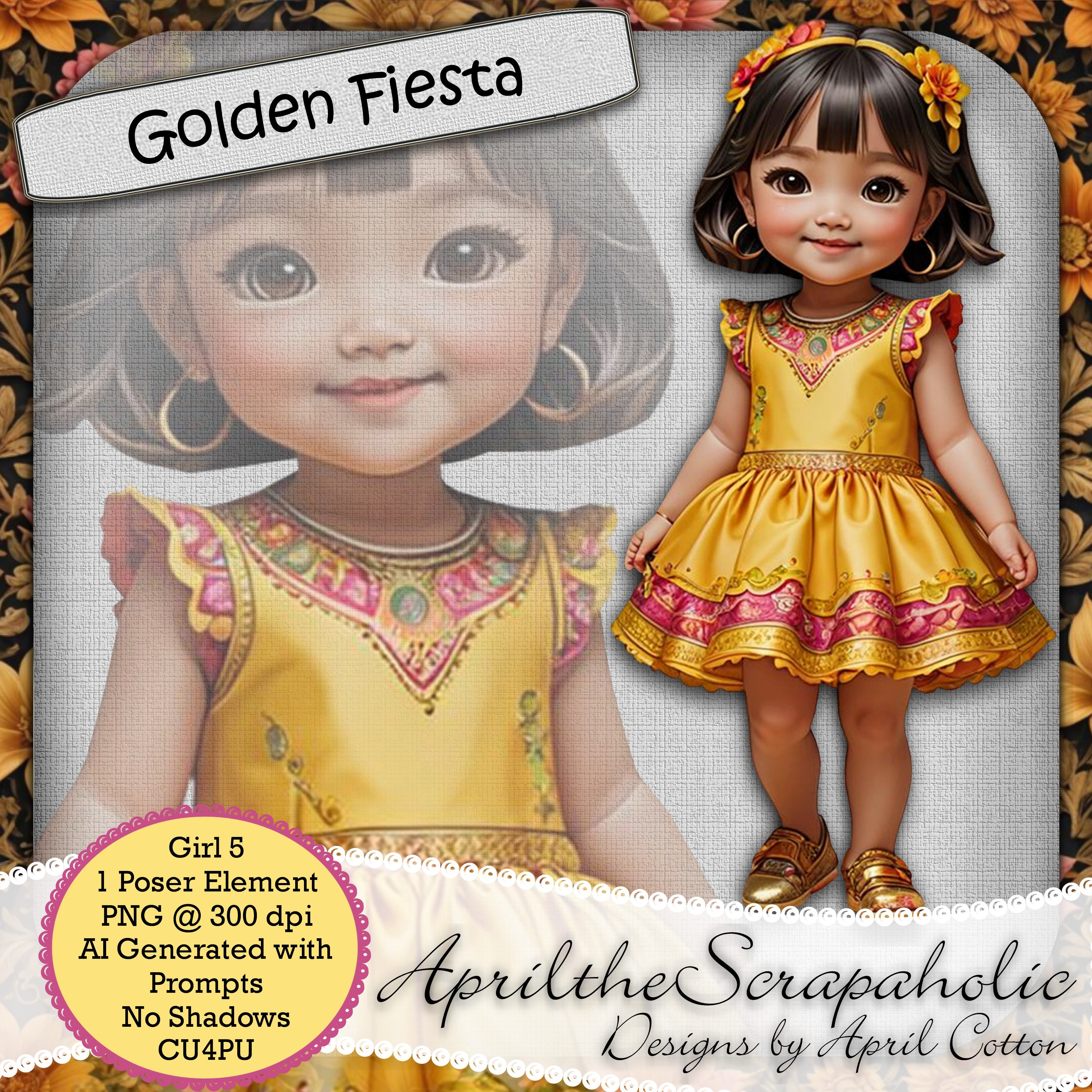 Golden Fiesta - Girl 5 - AICU - Payhip