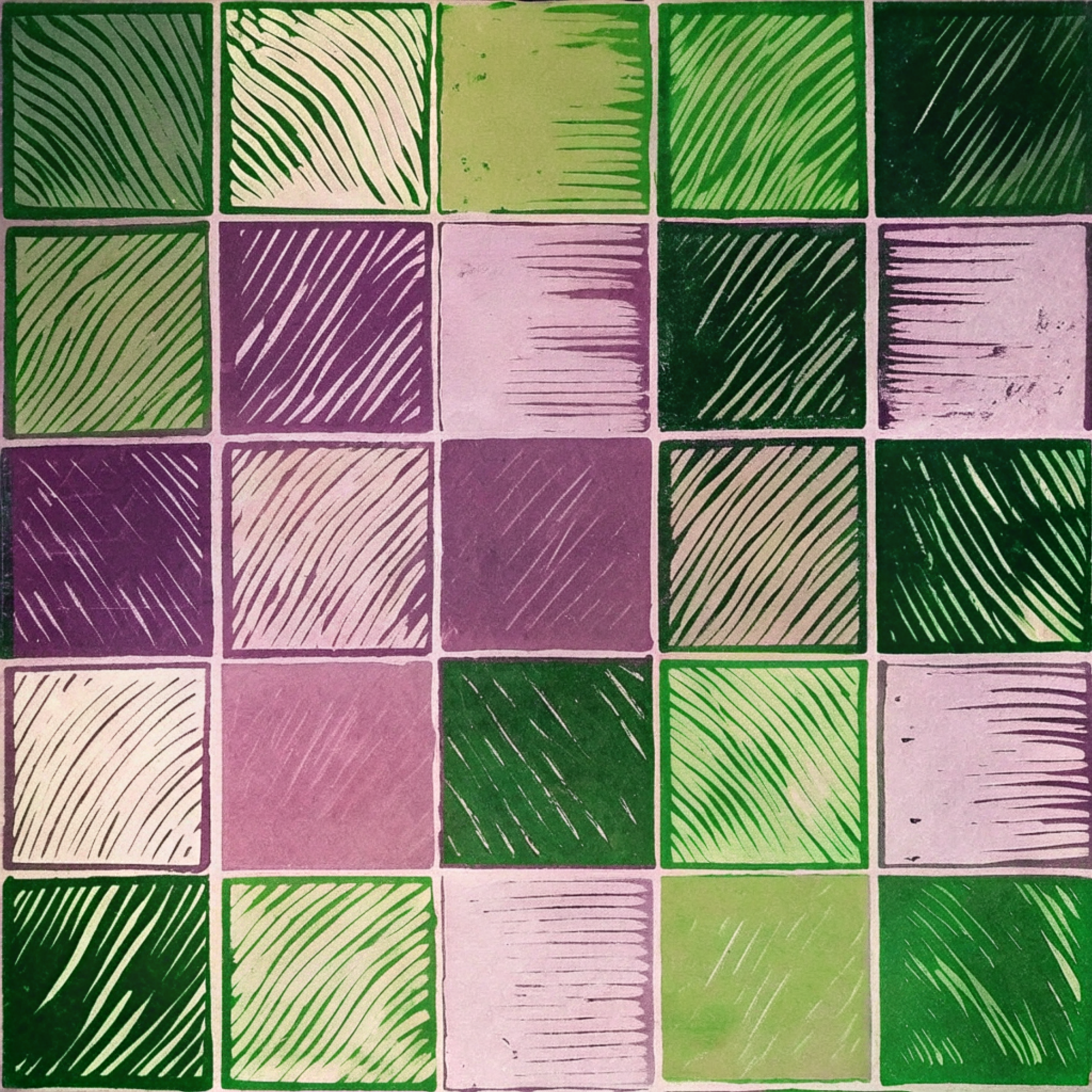 Abstract Gradient Tiles Seamless Pattern - Colorful Modern Design - Payhip