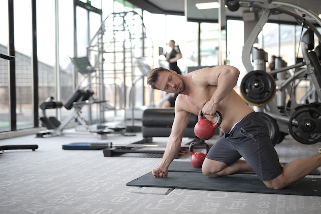guy in gym
