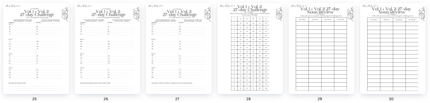 Express full ideas in German: Phrase Block Bundle of Vol. 1 Vol. 2: 216 ...