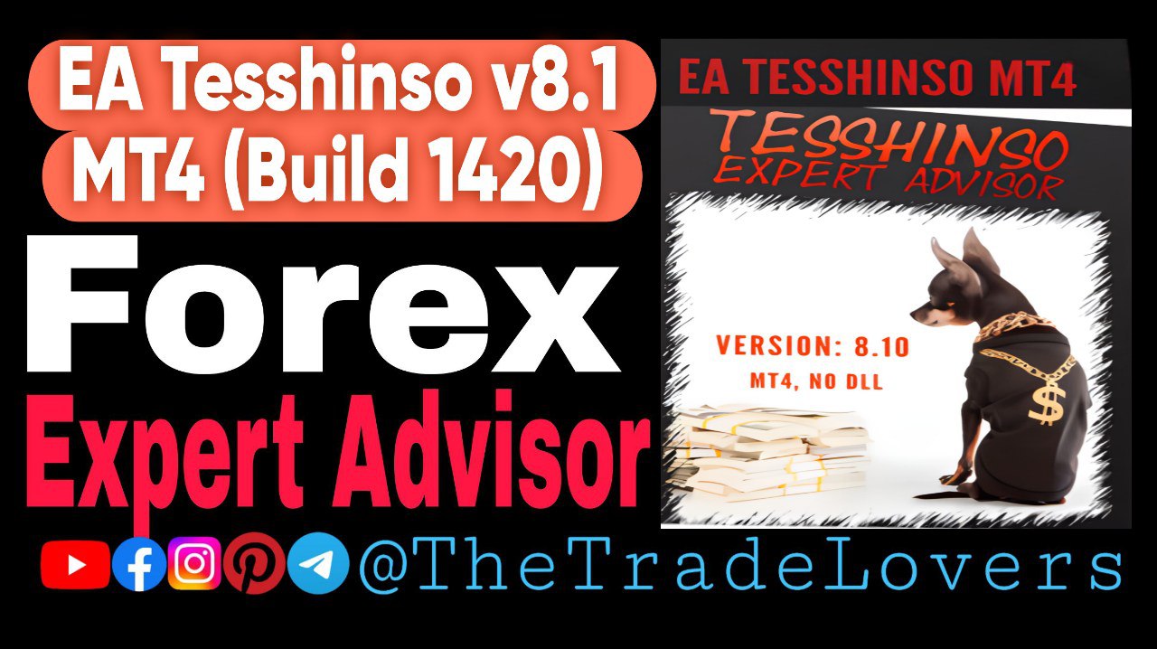 EA Tesshinso V8.10 MT4 No DLL (Platform Build 1420) | Forex Robot | MT4 Expert Advisor
