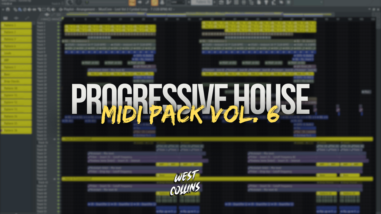 West Collins - Progressive House MIDI PACK Vol. 6 - Payhip