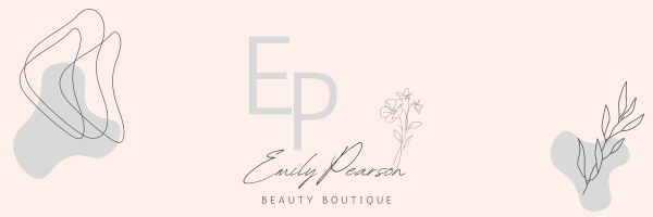 Customizable Modern initials with floral accents Branding Bundle - 10 Editable Canva Templates for Small Business Marketing. Email Header