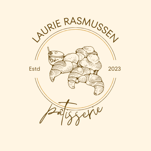 Customizable Classic line-drawn pastries Branding Bundle - 9 Editable Canva Templates for Small Business Marketing. Logo