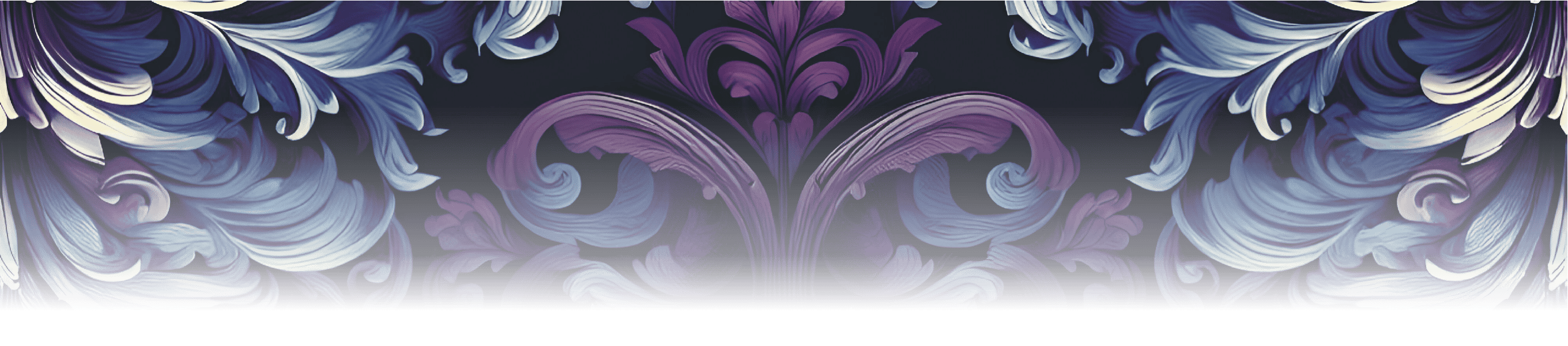 Antique Damask Pattern in Shades of Purple