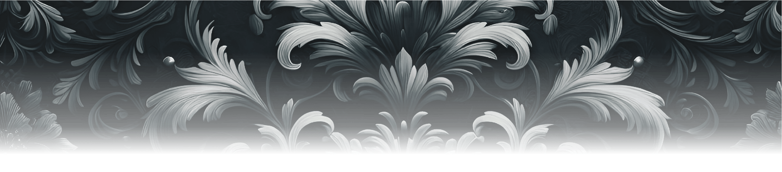 Elegant Damask Pattern in Shades of Black