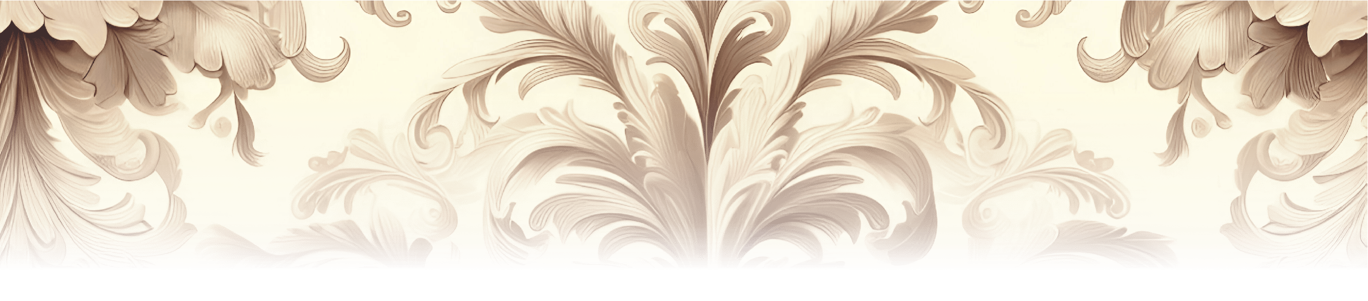 Vintage Beige Damask Pattern