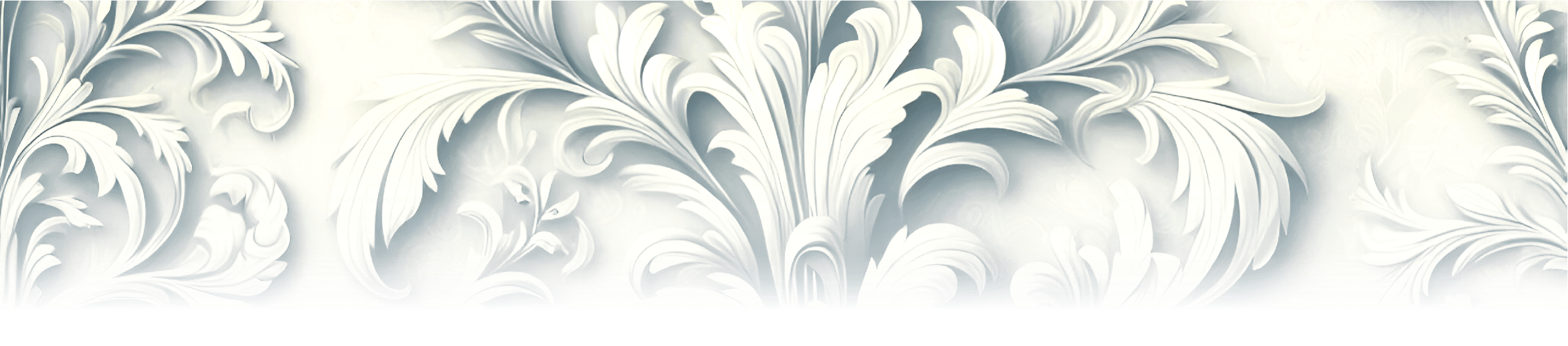 Vintage White Damask Pattern