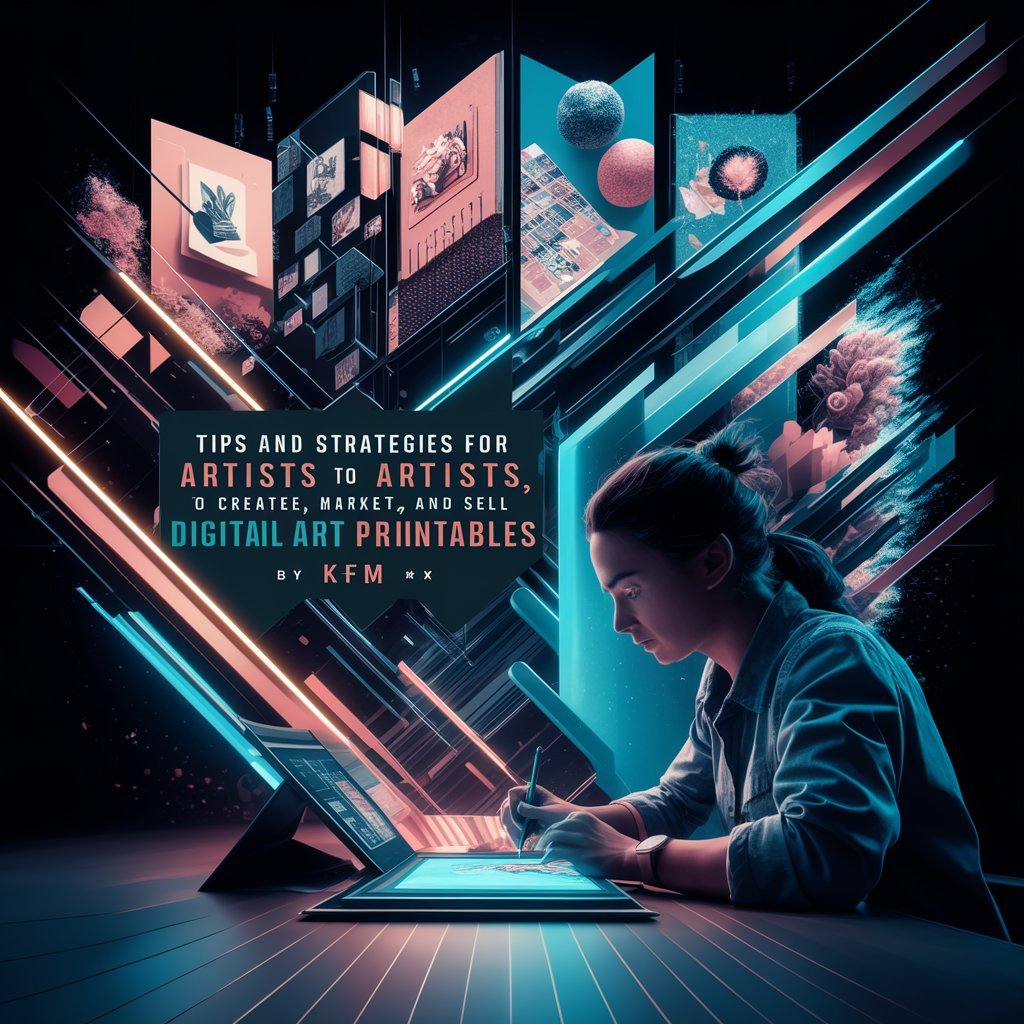 digital art sales, Etsy selling tips, creative marketing strategies, customer engagement tips, online store success, digital marketplace strategies, printables business, digital products Etsy, steady income online, reach wide audience, evolving digital ma