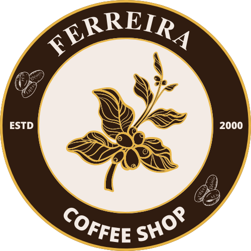 Customizable Classic Coffee Bean Branding Bundle - 10 Editable Canva Templates for Small Business Marketing. Logo