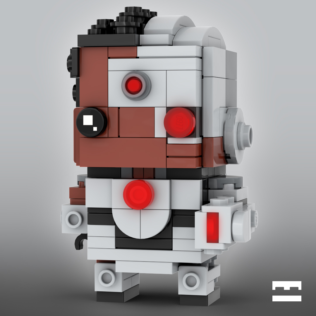 Lego cyborg brickheadz hotsell