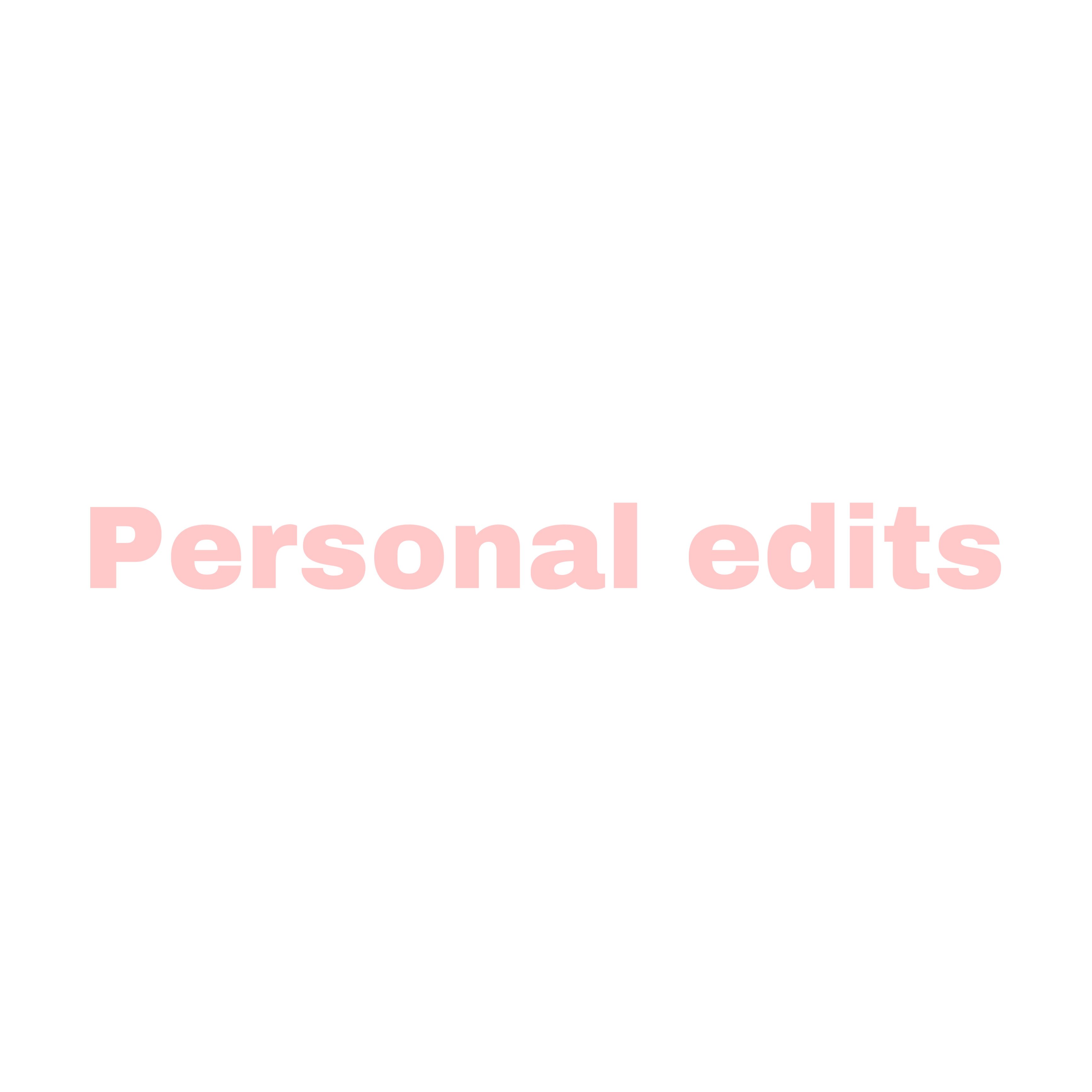 Personal edit - Payhip
