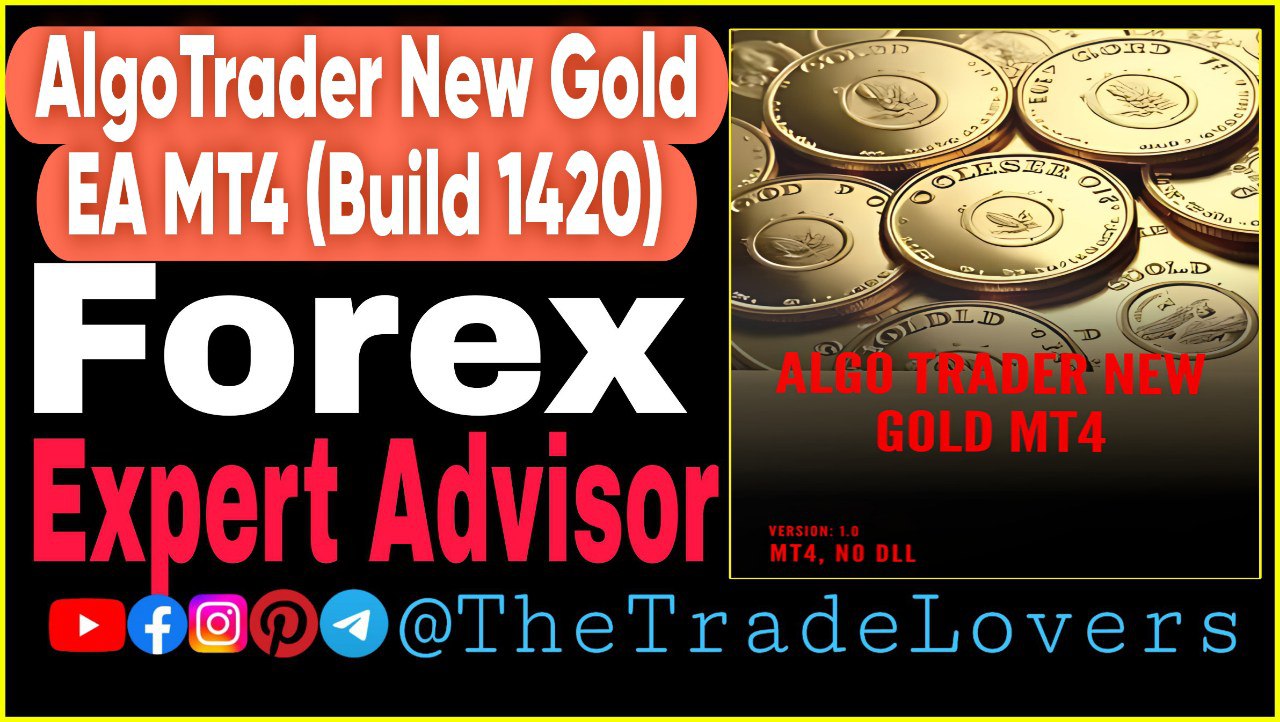 AlgoTrader New Gold AI EA MT4 (Works on Build 1420) | Forex Robot | MT4 Expert Advisor