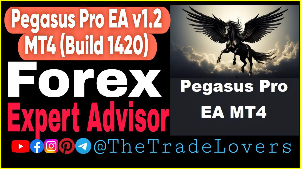 Pegasus Pro EA V1.2 MT4 SetFiles (Works on Build 1420) | Forex Robot | MT4 Expert Advisor