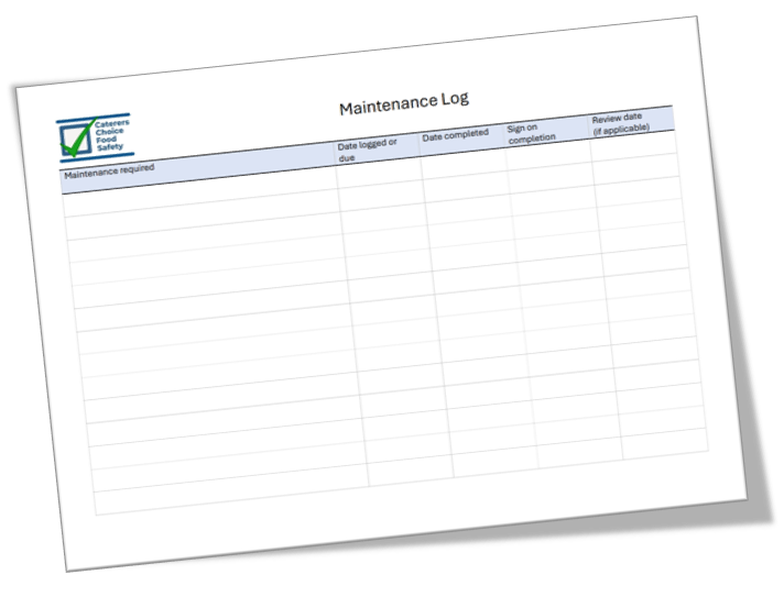 Maintenance Log