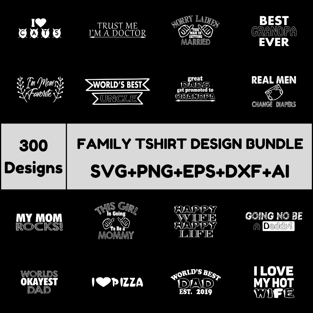 Family SVG PNG Designs