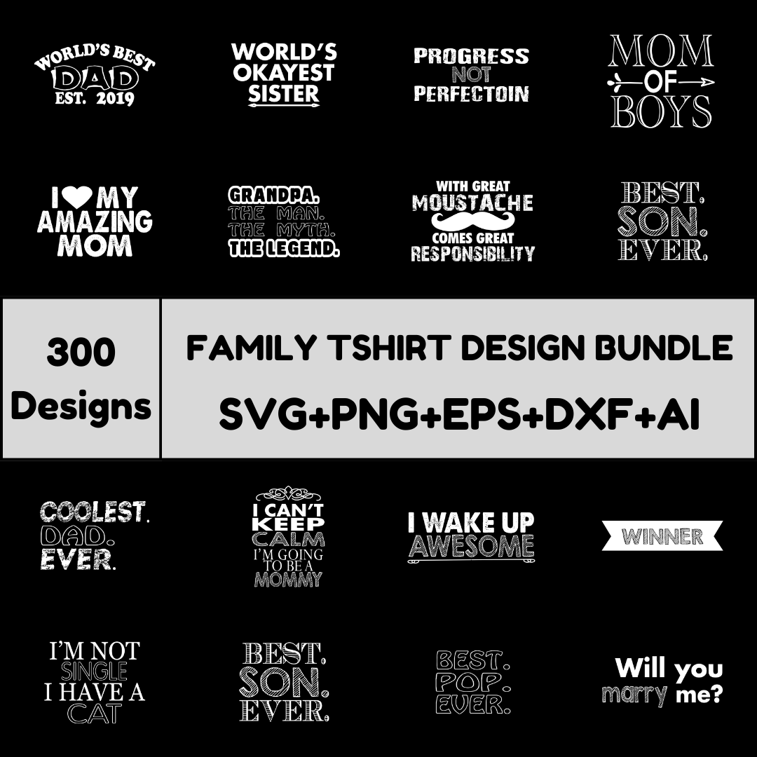 Family SVG PNG Designs