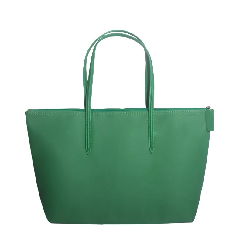 Green tote bag