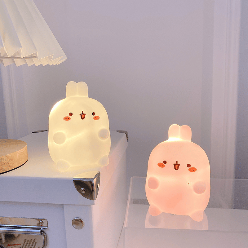 Cute soft squishy night light