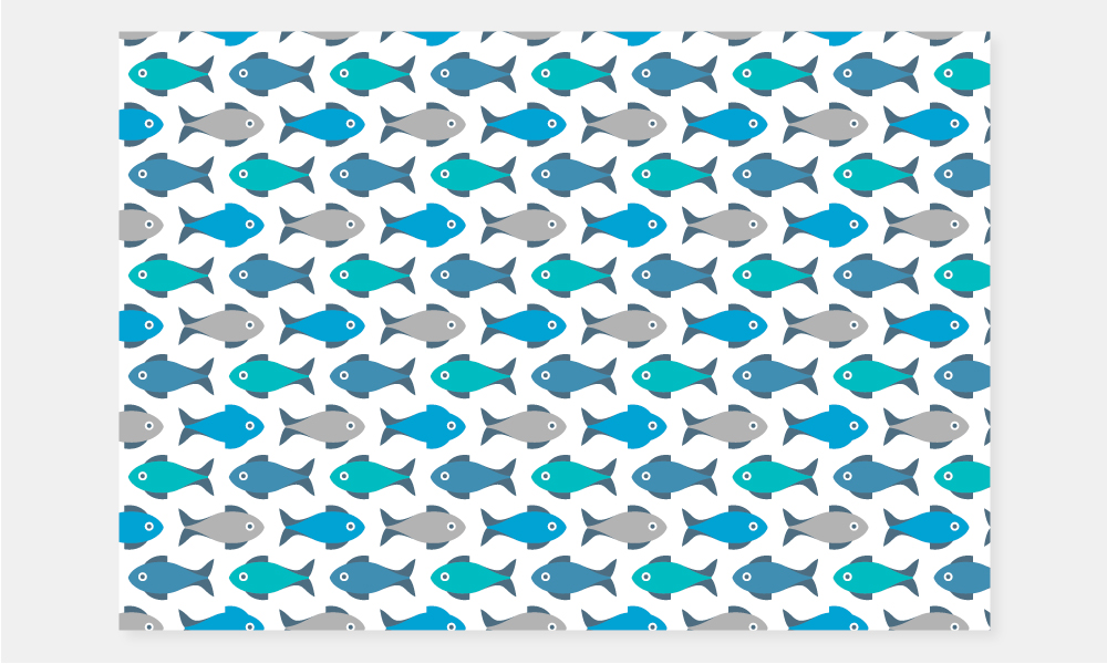 Pattern Colorful Fishes