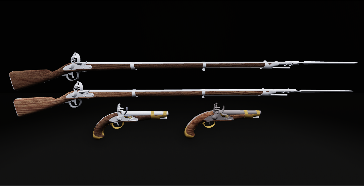 Musket & Pistol Models - Payhip