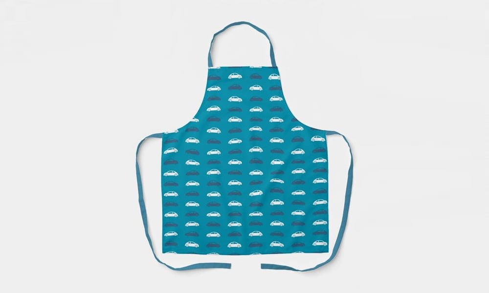 Apron-Seamless pattern Cars
