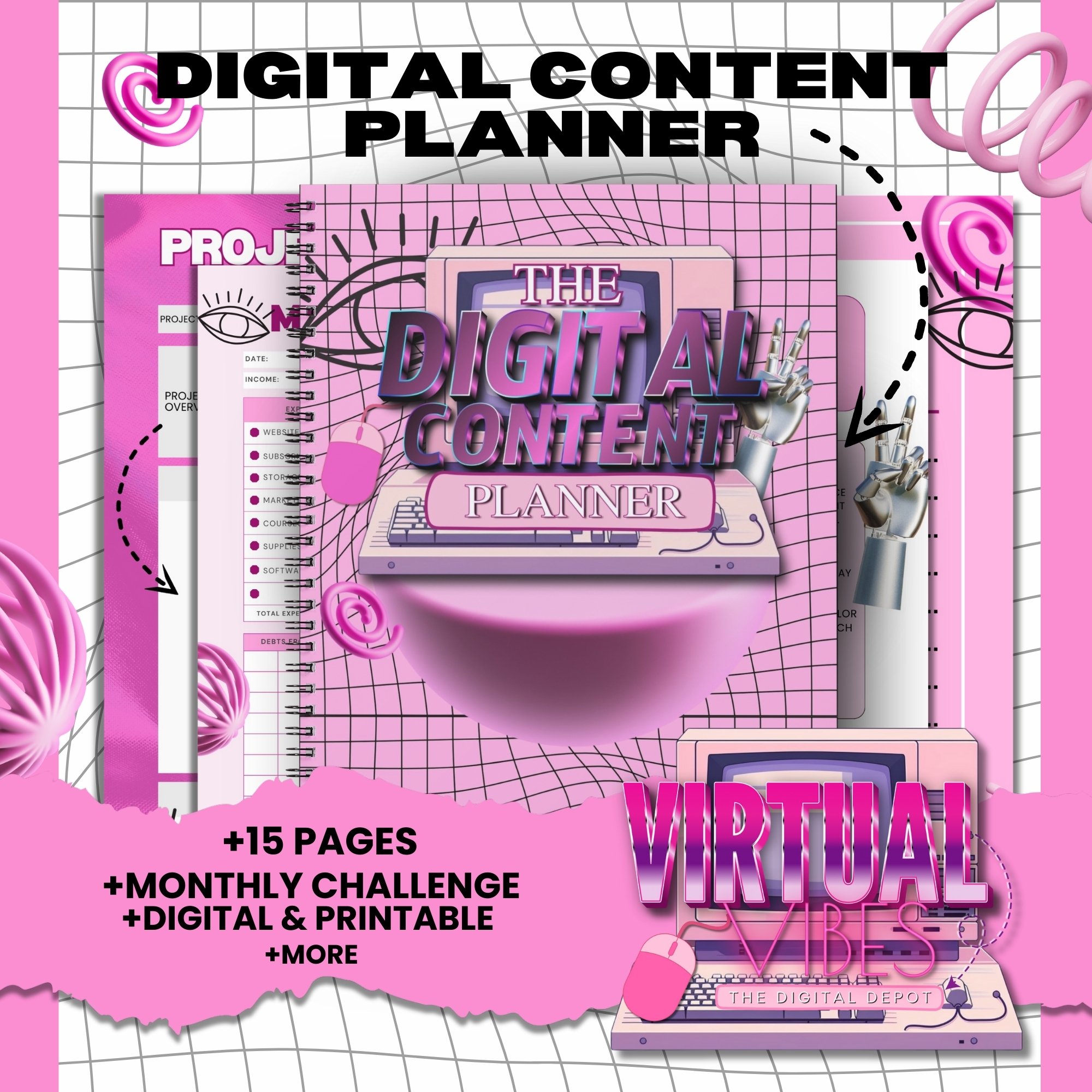 Digital Content Planner - Payhip