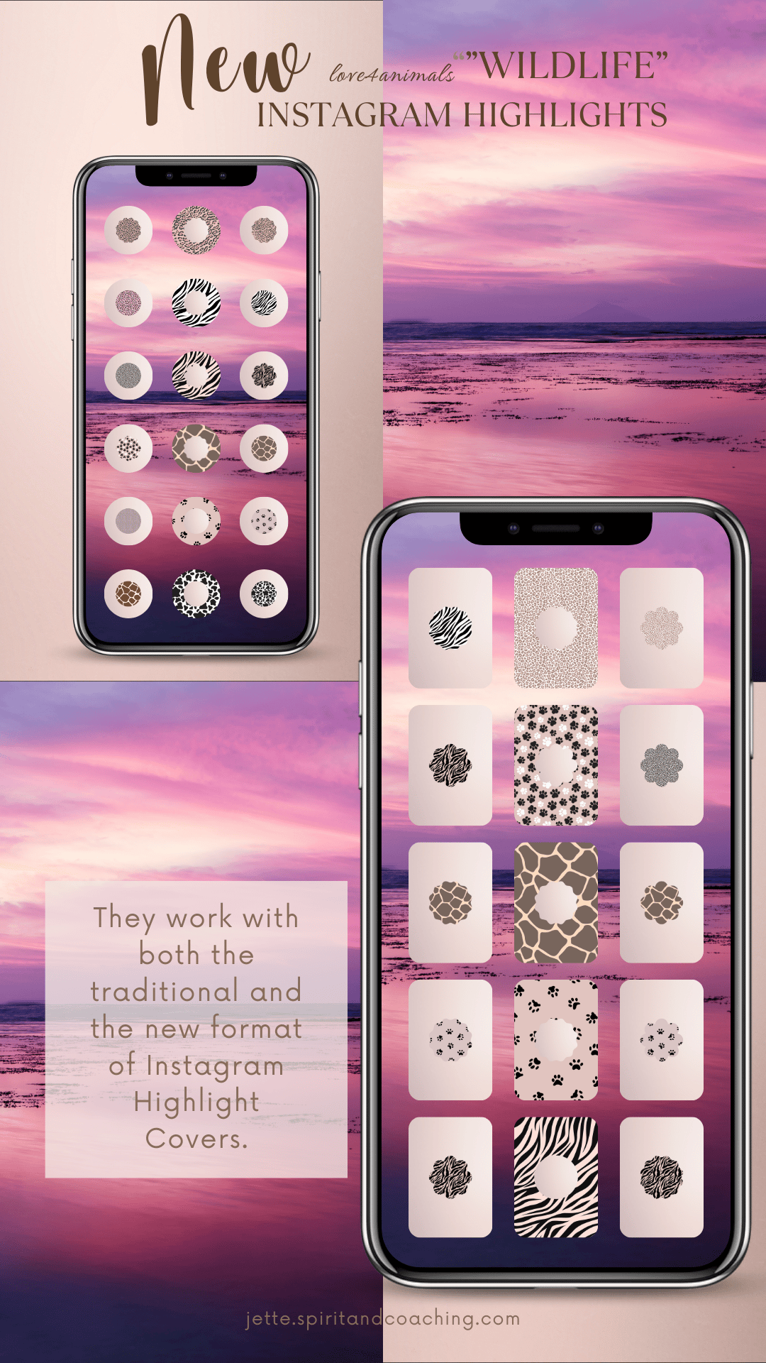 new-format-instagram-highlight-covers-wildlife-animal-print-jette-hofmann
