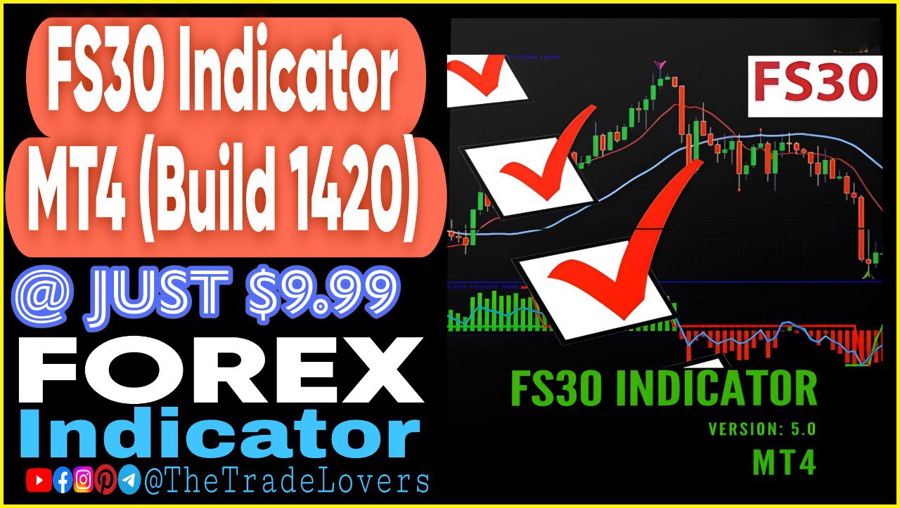 FS30 Indicator MT4 (Works on Build 1420) | Forex MT4 Indicators