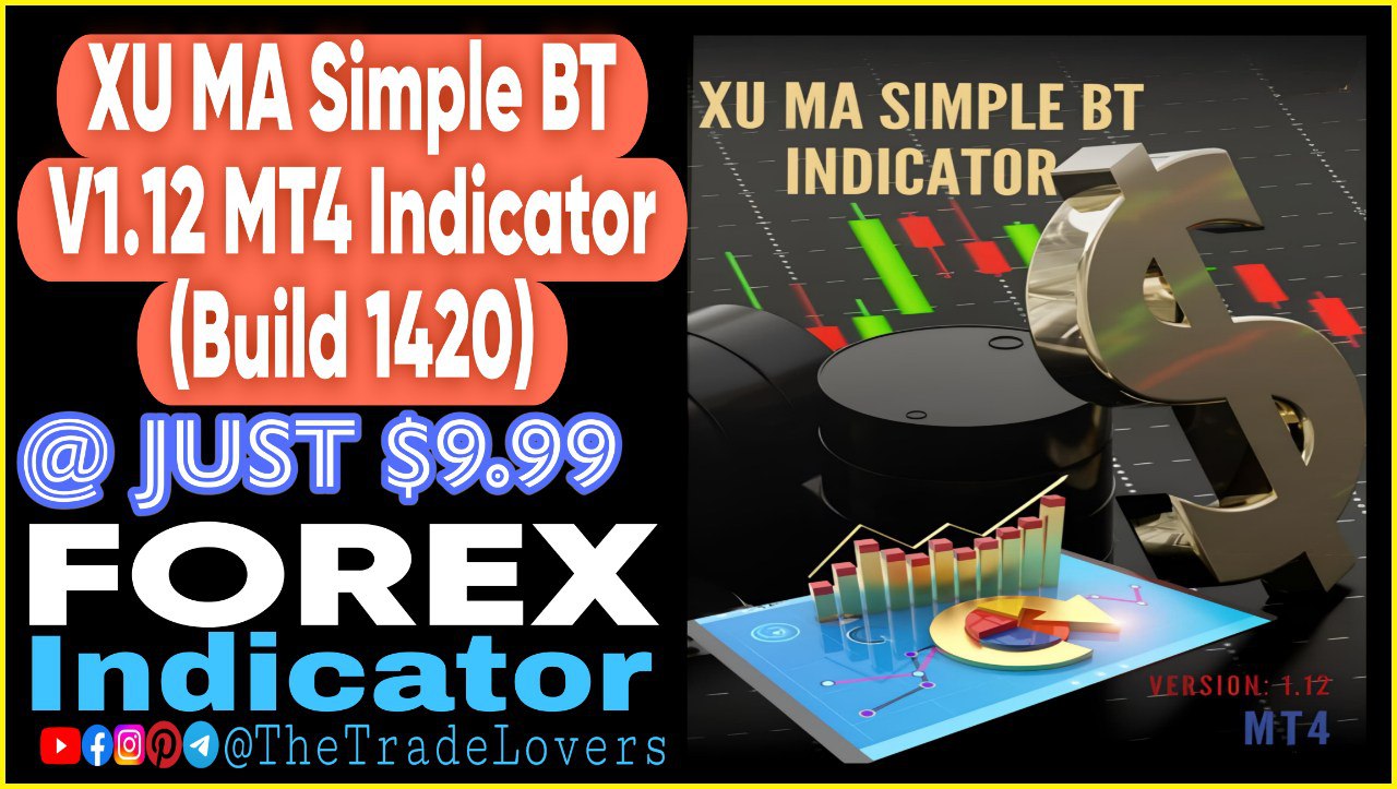 XU ma simple BT V1.12 Indicator MT4 (Works on Build 1420) | Forex MT4 Indicators