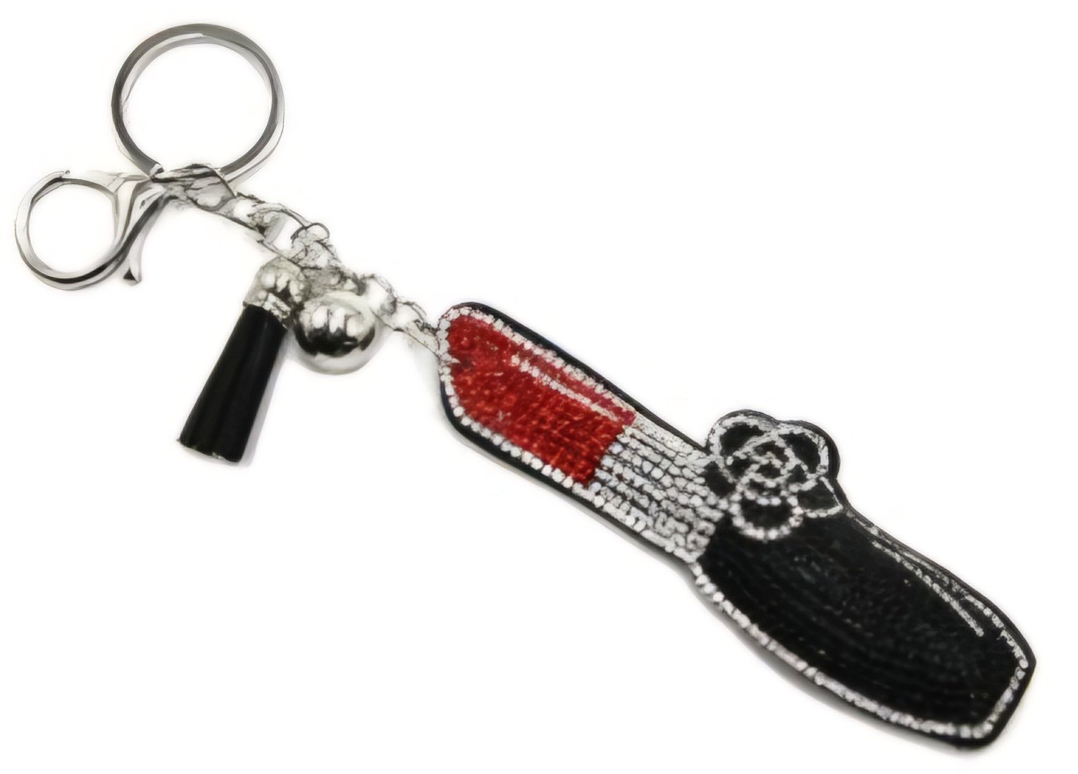 Ripstick Key Chain Red Lipstick Rhinestone Keychain - Payhip