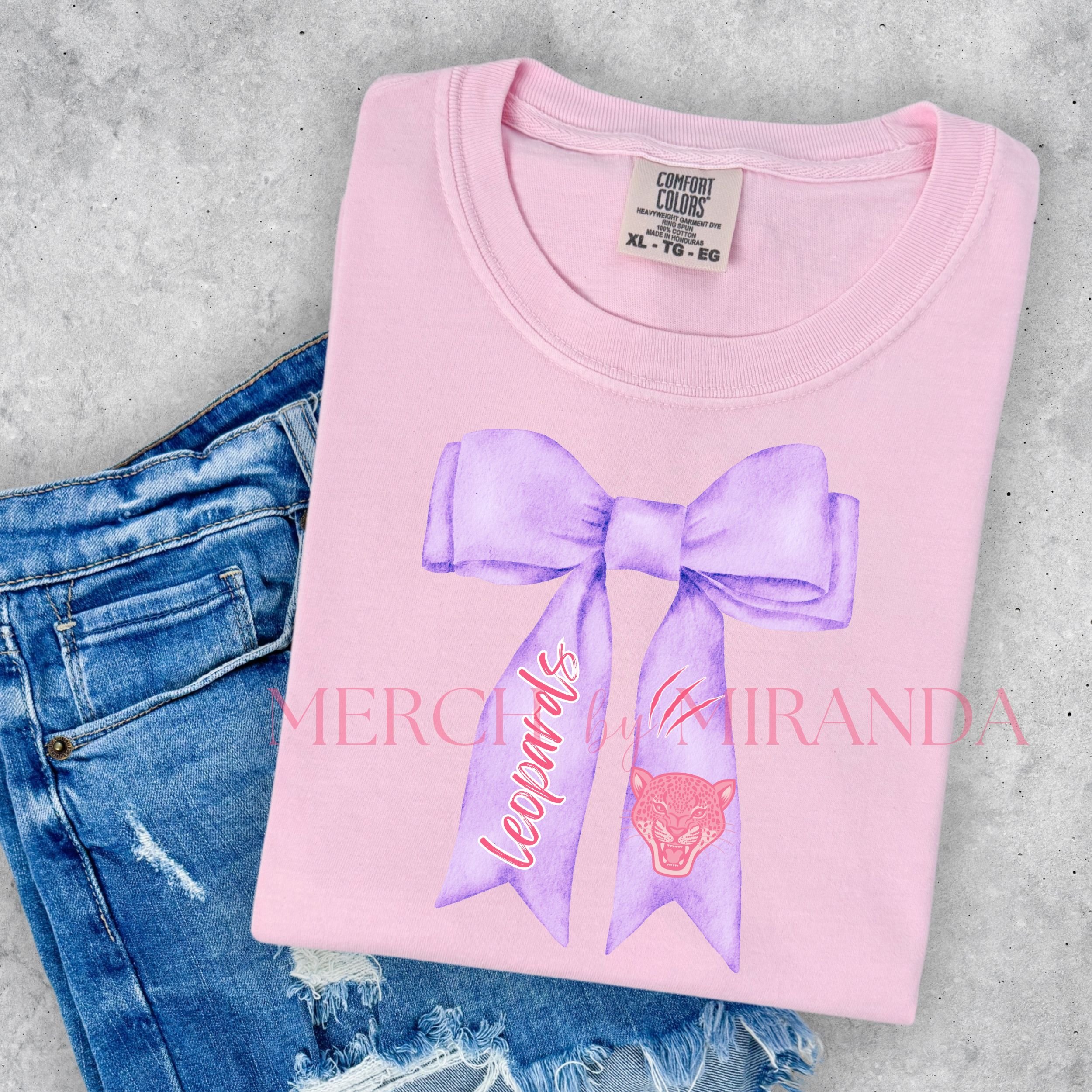 Leopards Mascot - Pink - Purple - Coquette Bow - Digital Download - Payhip