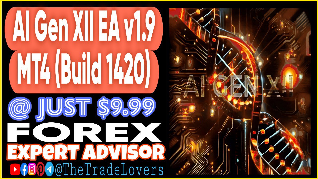 AI GEN XII EA V1.9 MT4 With Sets (Works on Build 1420) | Forex Robot | MT4 Expert Advisor