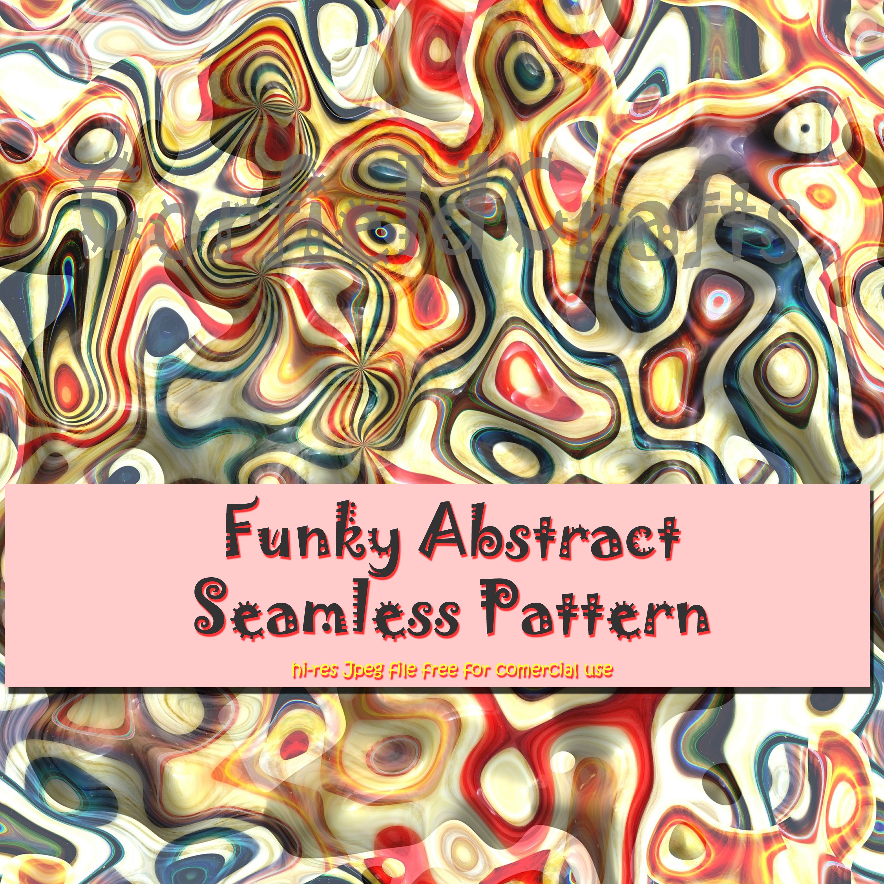 Abstract Patterns Funky Funky Abstract Seamless Pattern - Payhip