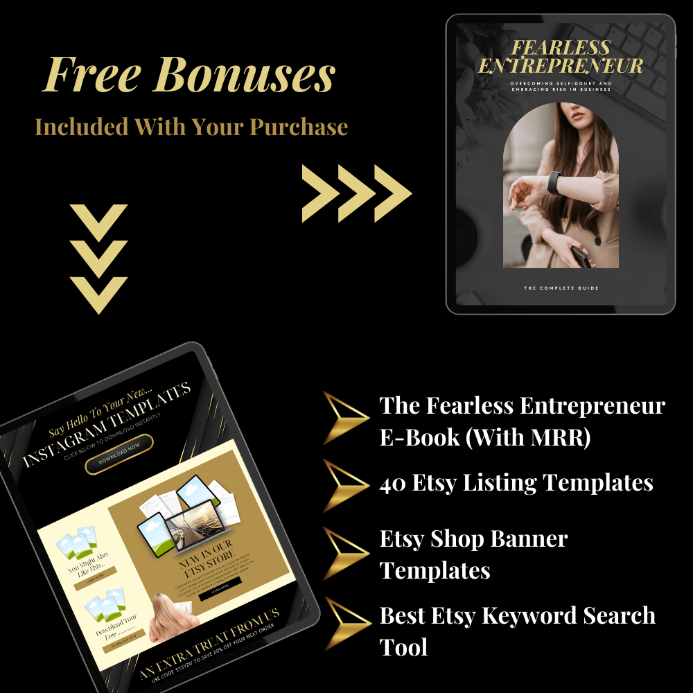 Free Bonuses Included