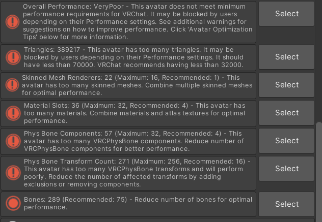 BUU STATS: